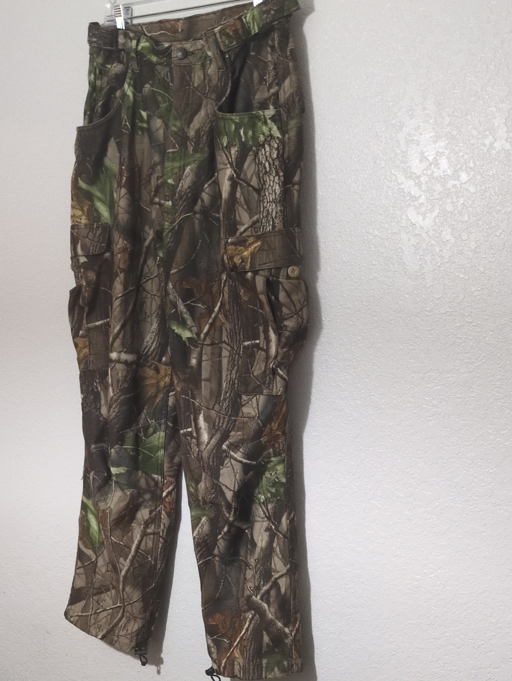 Sportsmans Realtree Men's Camo Cargo Pants - Brown/Green L
